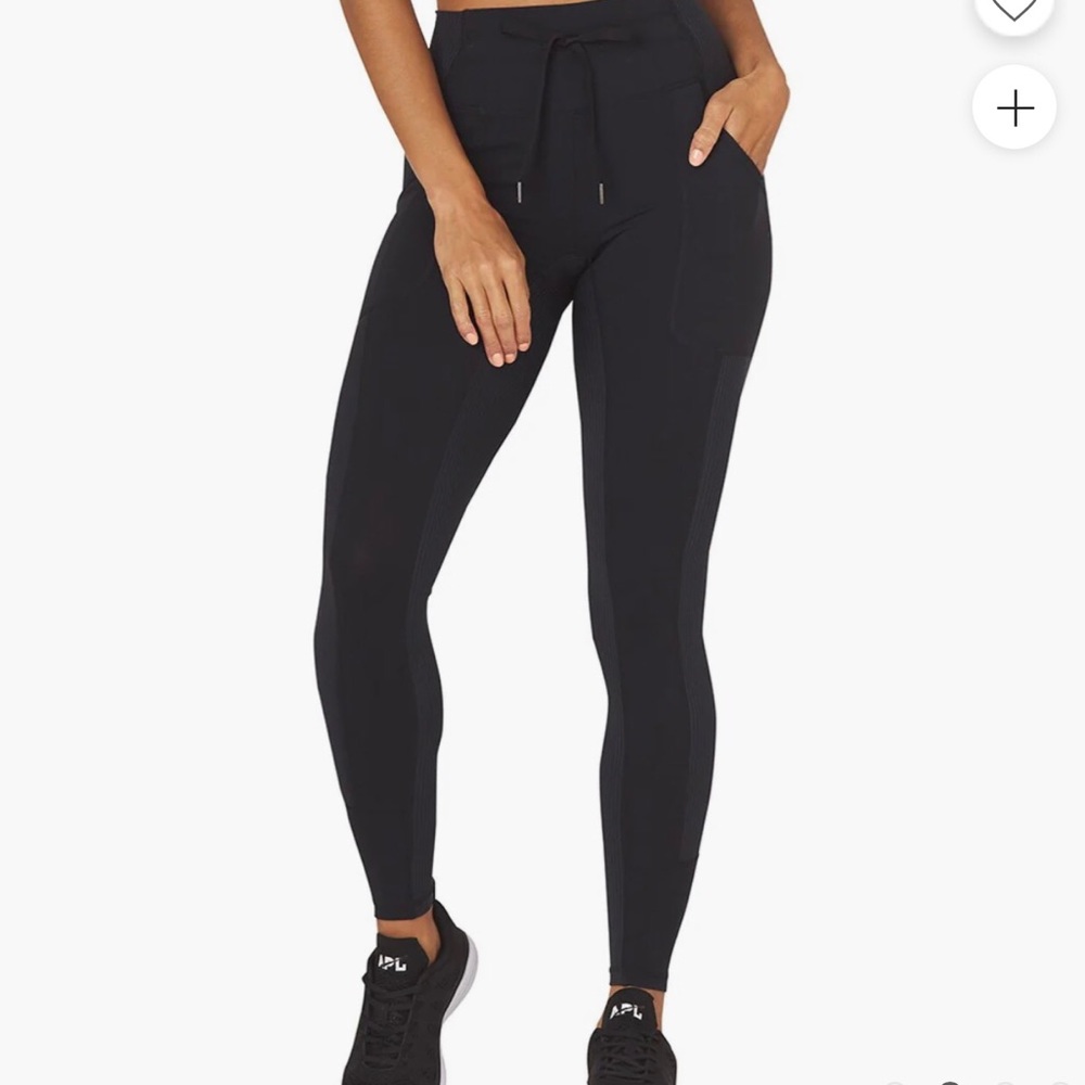 Glyder High rise yoga streetwear black leggings size medium